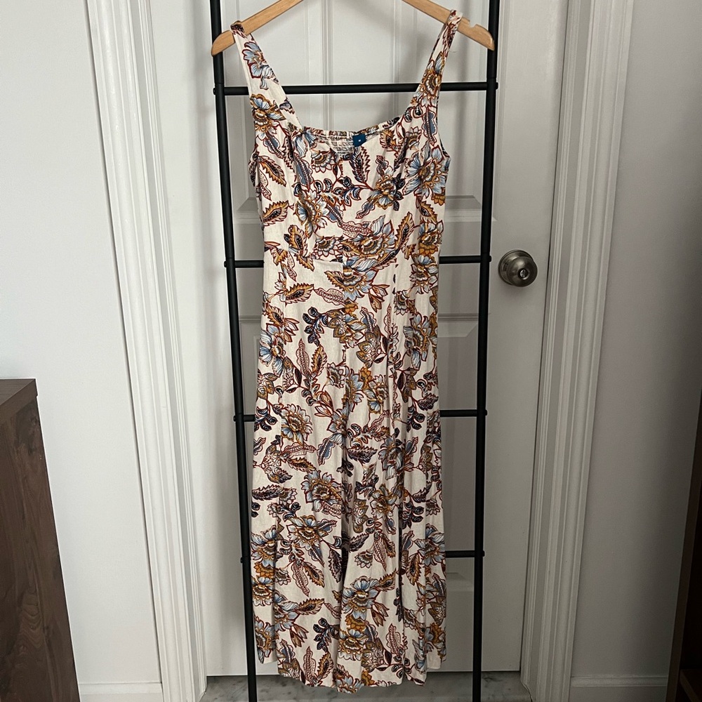 Old Navy Midi Linen Dress